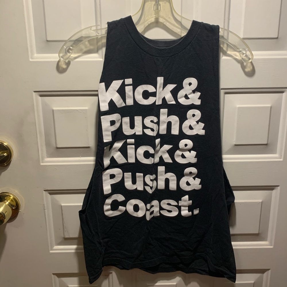 *CUSTOMIZED* cut tee from Rocksmith size S